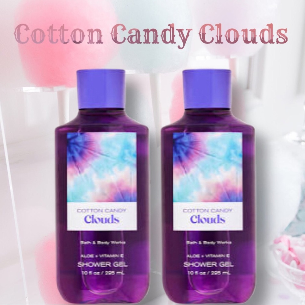 X2 COTTON CANDY CLOUDS MOISTURIZING SHOWER GEL